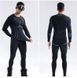 Термобелье мужское Nordvik StormGuard Black-Grey комплект, M