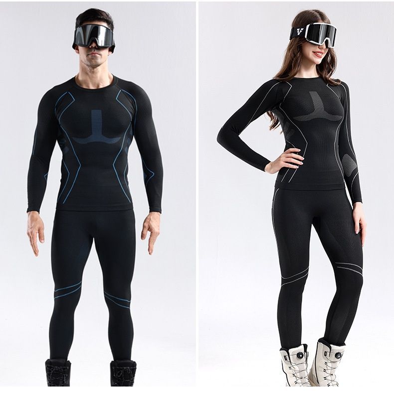 Термобелье мужское Nordvik StormGuard Black-Grey комплект, M