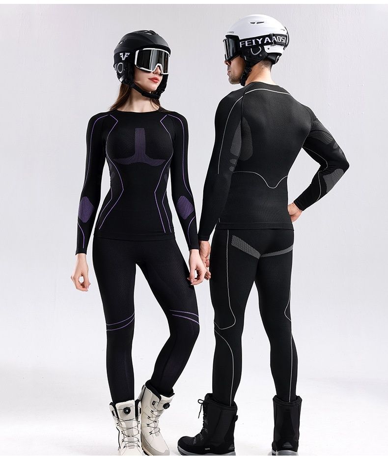 Термобелье мужское Nordvik StormGuard Black-Grey комплект, M