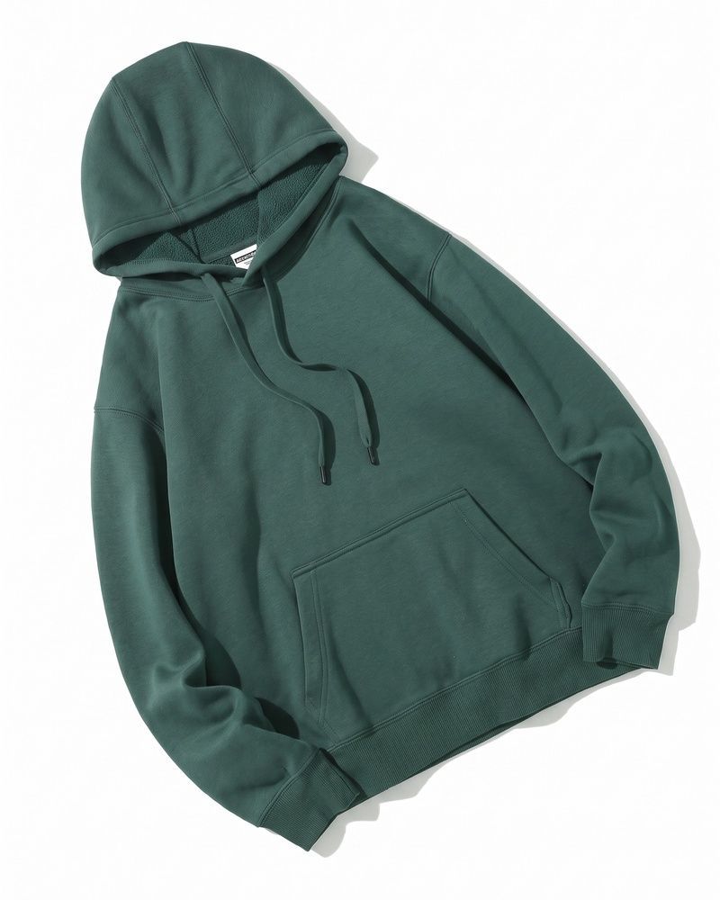 Преміальне чоловіче худі на флісі Nordvik Polar Fleece Hoodie Green, M