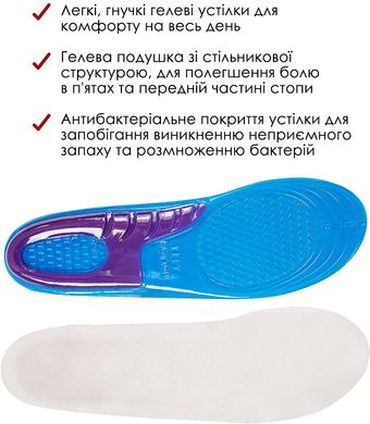 Гелеві устілки ортопедичні Weizer Gel insole