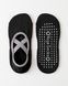 Женские антискользящие носки для йоги, пилатеса и фитнеса Nordvik BalanceFit Black