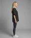 Футболка унісекс Oversize Boxy Fit Nordvik Urban Shadow: Stone-Wash Graphite Black, S