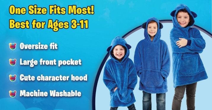 Дитяча толстовка худі, з капюшоном і плюшевою іграшкою Huggle&reg; Pet