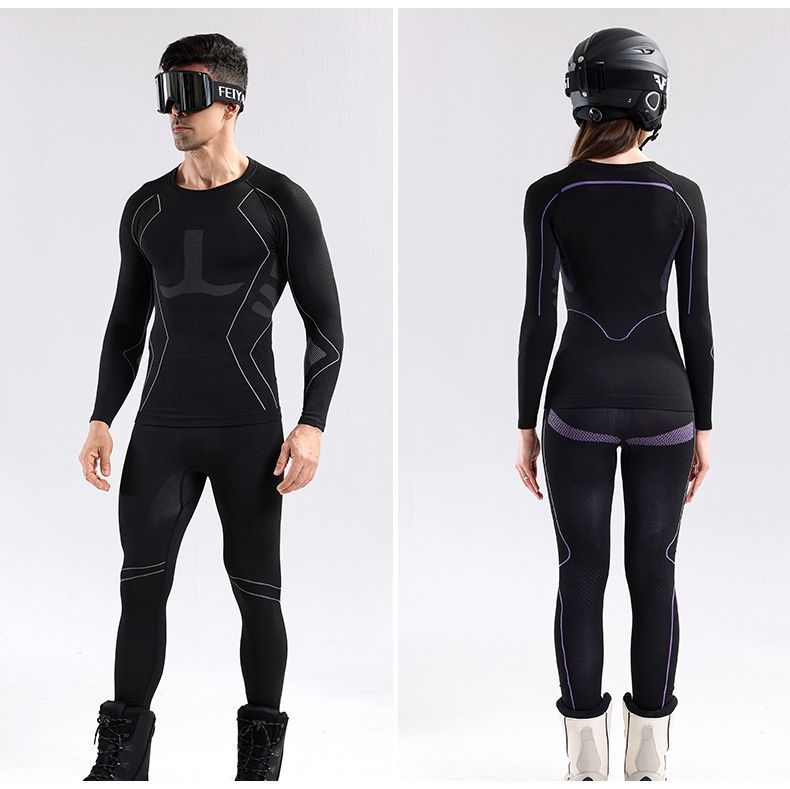 Термобелье мужское Nordvik StormGuard Black-Grey комплект, L