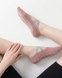Жіночі антиковзні шкарпетки для йоги, пілатесу та фітнесу Nordvik BalanceFit Pink