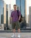 Футболка унісекс Oversize Boxy Fit Nordvik Urban Shadow: Stone-Wash Purple