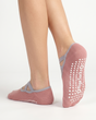 Жіночі антиковзні шкарпетки для йоги, пілатесу та фітнесу Nordvik BalanceFit Pink