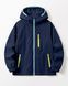 Детская ветрозащитная куртка-ветровка Nordvik kids Aero-Shell с капюшоном Navy, 130