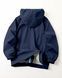 Детская ветрозащитная куртка-ветровка Nordvik kids Aero-Shell с капюшоном Navy, 130