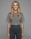 Футболка унисекс Oversize Boxy Fit Nordvik Urban Shadow: Stone-Wash Grey, S