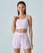 Женские спортивные шорты 2-в-1 с двойным поясом Nordvik AuraStride Double-Waist Cool-Touch Purple, L