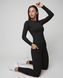 Женский спортивный лонгслив Nordvik Pro-Fit Dry Run: Slim Line Black, XL