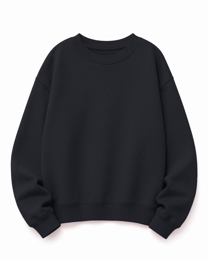 Детский свитшот Nordvik kids Urban Essential из натурального хлопка 280g Black, 120