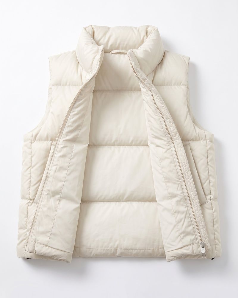 Дитячий утеплений жилет LAREN kids Urban Shield з високим коміром Wind-Block Milk, 120