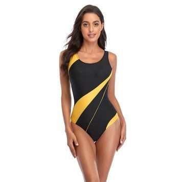 Купальник Mila Ricco Streamline Black Yellow, M