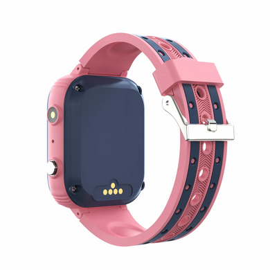 Розумний смарт годинник PowerMe PowerWatch 7 Kiddy series 4G + GPS Pink