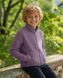 Дитяча флісова толстовка Nordvik kids FrostGuard на блискавці Lilac, 120