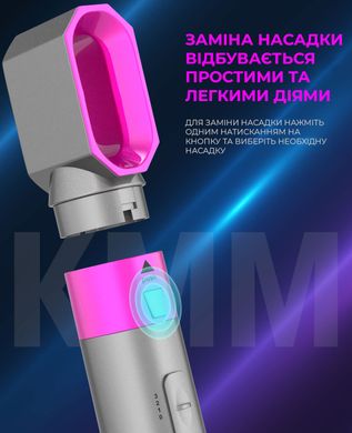 Стайлер для волос ионный Weizer Ionic Hair Styler 5in1 (RT-51099)