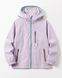 Детская ветрозащитная куртка-ветровка Nordvik kids Aero-Shell с капюшоном Purple, 130