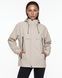 Женская водонепроницаемая ветровка Nordvik StormShield с капюшоном для активного отдыха Beige, XS