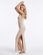 Пляжное вязаное платье макси Mila Ricco Palermo Beige, L
