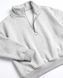 Женская премиальная толстовка оверсайз LAREN Urban Frame Half-Zip с горловиной на молнии Grey, S