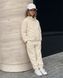 Детская флисовая куртка на молнии Nordvik kids Polar Explorer утепленная мехом Cream, 120