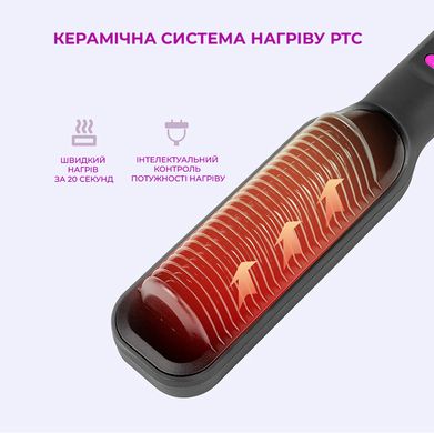 Іонна розчіска-випрямляч Weizer Ionic Straight Hair (RT-5052)