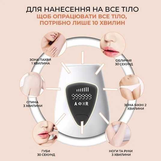 Фотоэпилятор Weizer IPL ClearCold с эффектом охлаждения (RT-8600