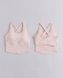 Женский спортивный топ Nordvik Ice-Breeze: Fixed Cup & Cross-Back Pink