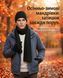 Мужской зимний вязаный термокомплект 3в1 Nordvik SummitKnit Pro - шапка на флисе, длинный шарф и сенсорные антискользящие перчатки Black