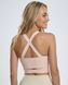 Женский спортивный топ Nordvik Ice-Breeze: Fixed Cup & Cross-Back Pink