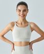 Женский топ-бра cross-border Nordvik Luxe-Support: Premium Thin Strap Cream, M