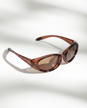 Солнцезащитные очки Nordvik Vantage Y2K стритстайл Brown