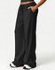 Женский прогулочный костюм Nordvik Urban-Flow: Широкие брюки Palazzo и моделирующий топ Halter-Neck Black