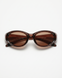 Солнцезащитные очки Nordvik Vantage Y2K стритстайл Brown