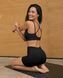 Жіночі фітнес-шорти Nordvik AuraStride Peach-Sculpt: Моделюючий 3D-ефект Scrunch-Lift та Naked Feel Black, M