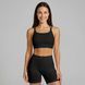 Жіночі фітнес-шорти Nordvik AuraStride Peach-Sculpt: Моделюючий 3D-ефект Scrunch-Lift та Naked Feel Black, M