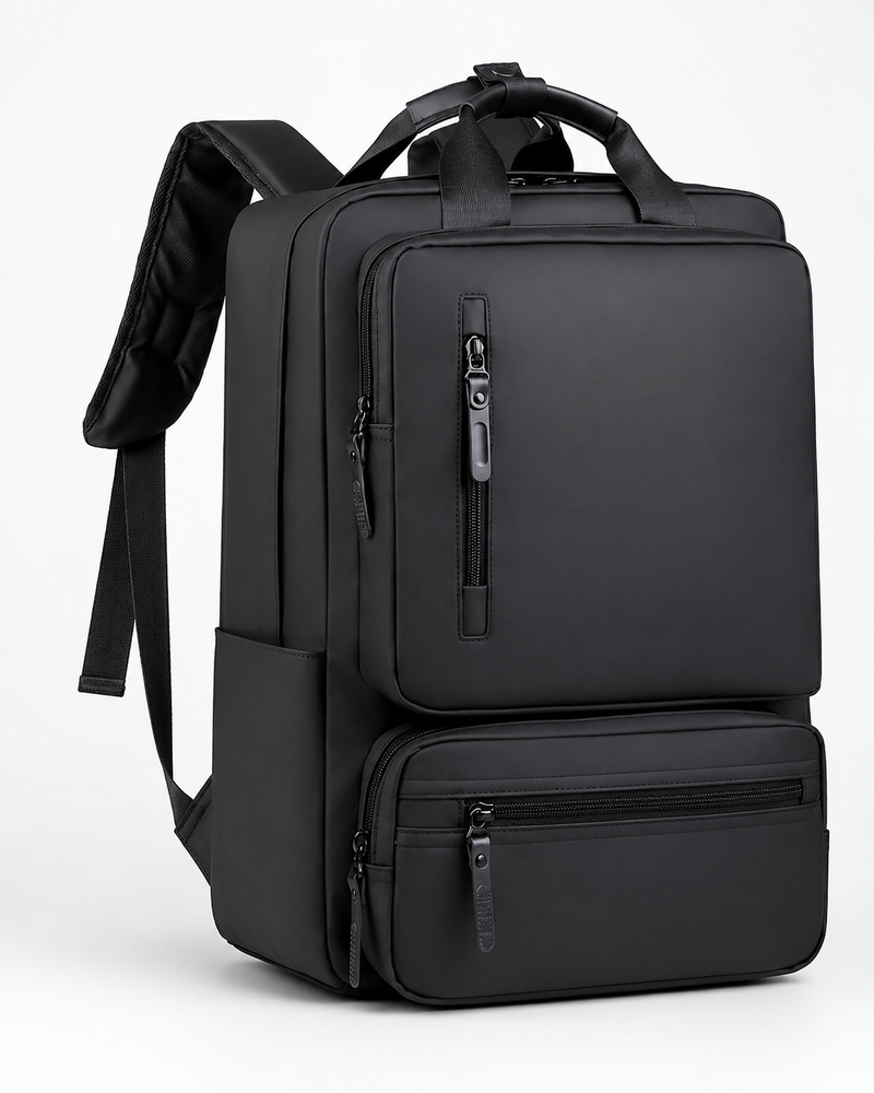 Многофункциональный водонепроницаемый рюкзак Nordvik Executive Pro Black