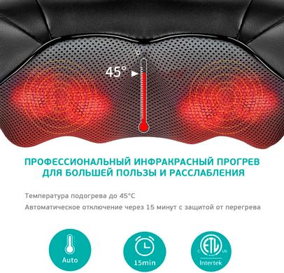 Массажер для шеи RETTER 3D Neck Pro Black