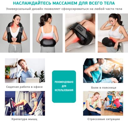 Массажер для шеи RETTER 3D Neck Pro Black