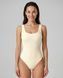 Жіноче компресійне боді Nordvik Sculpt-Body Halter-Neck: Моделюючий ефект Second-Skin та відкрита анатомічна спинка Beige