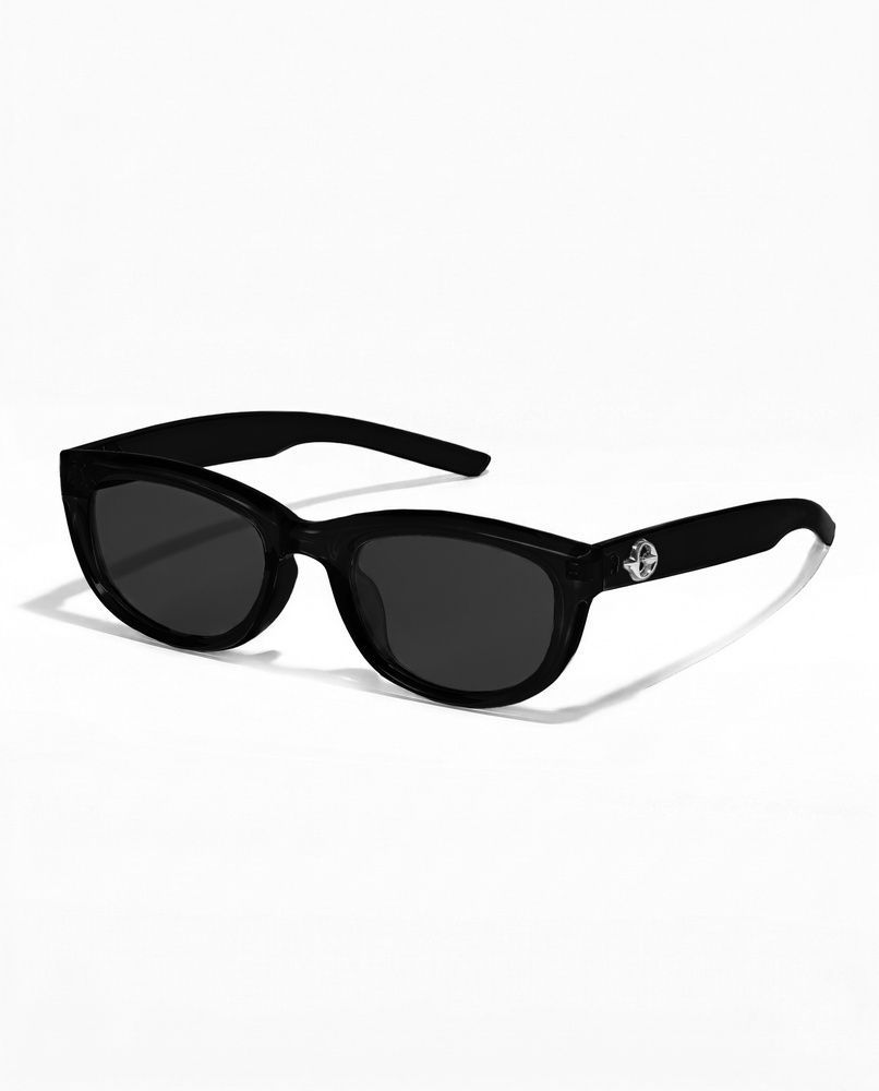 Женские солнцезащитные очки кошачий глаз Nordvik Aura Black