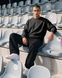 Мужской оверсайз свитшот LAREN Vintage Wash Crewneck Black, M