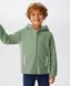 Детская флисовая толстовка с капюшоном Nordvik kids Arctic Shield на молнии Green-White, 120