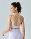 Жіночий топ-бра cross-border Nordvik Luxe-Support: Premium Thin Strap Purple, M