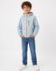 Дитяча вітрозахисна куртка-вітрівка Nordvik kids Aero-Shell з капюшоном Light Blue, 130