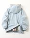 Дитяча вітрозахисна куртка-вітрівка Nordvik kids Aero-Shell з капюшоном Light Blue, 130
