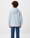 Дитяча вітрозахисна куртка-вітрівка Nordvik kids Aero-Shell з капюшоном Light Blue, 130